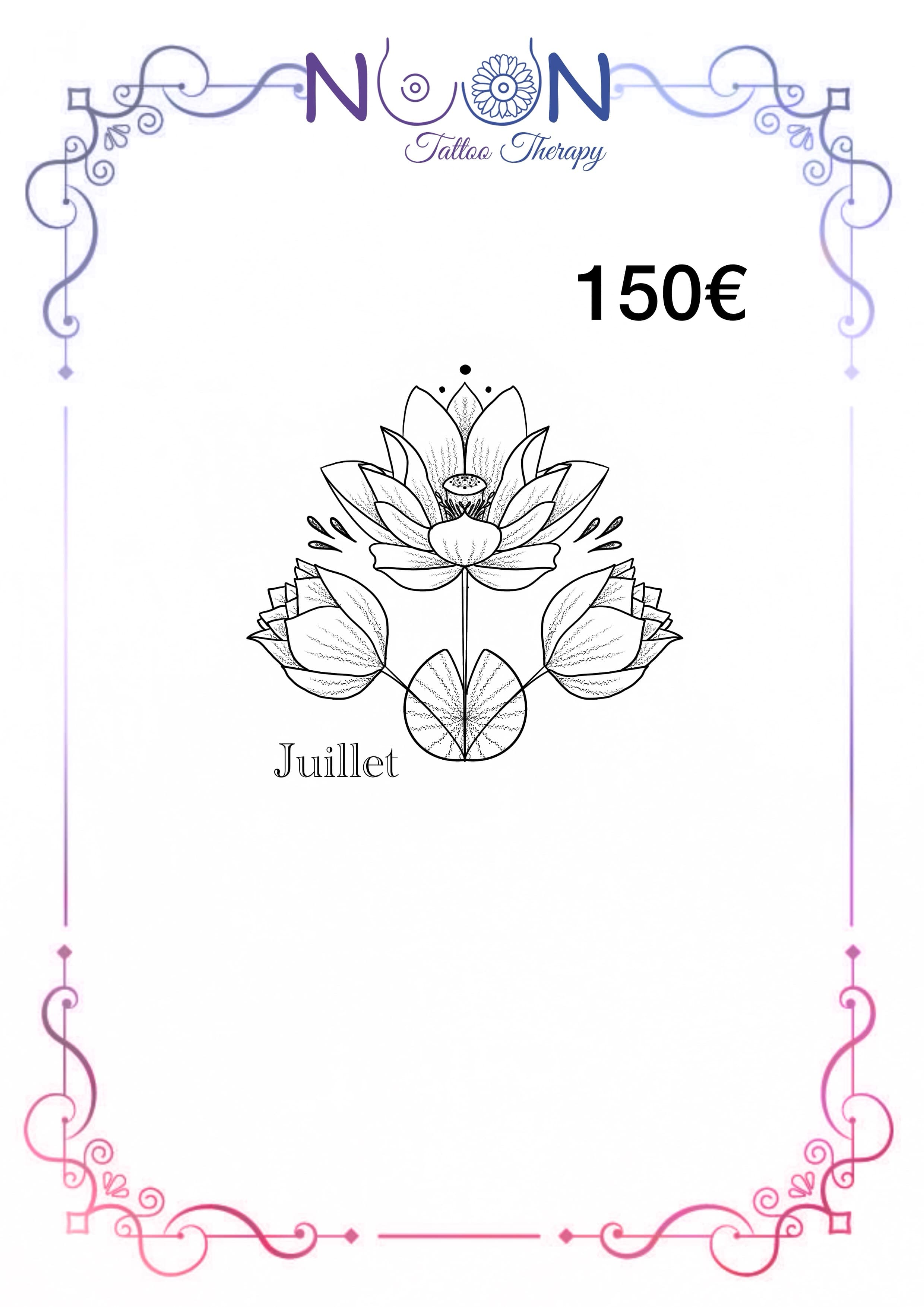 Juillet floral