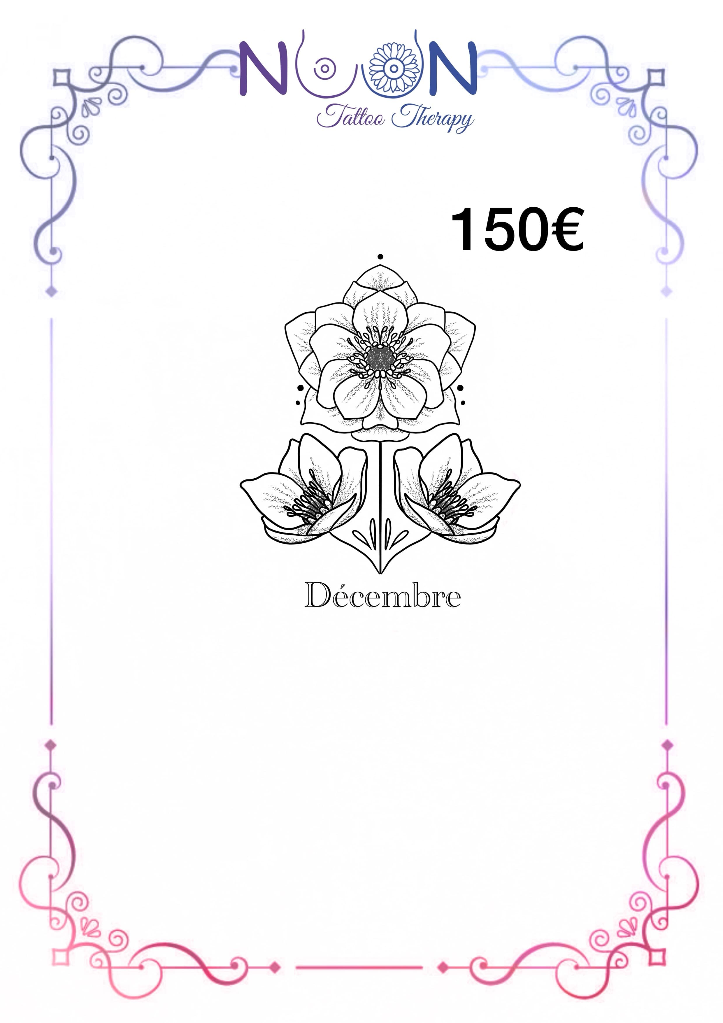 Décembre floral